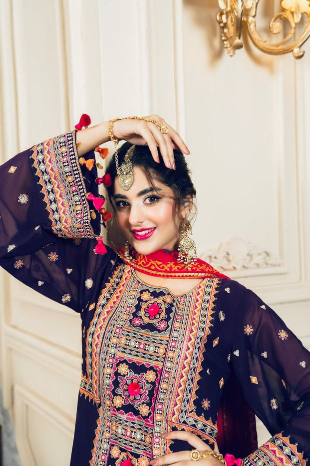 KAMRA | Dhanak 3Pc - D425