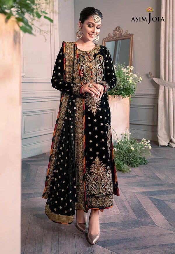 ASIM JOFA VELVET | Wedding Edition - D6712