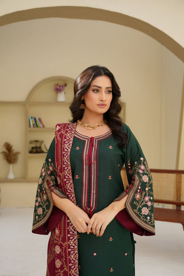 Anam & irum'z | 3pc Dhanak -B453